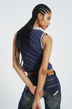 Jaded London Crop Tops*Stars And Stripes Vest