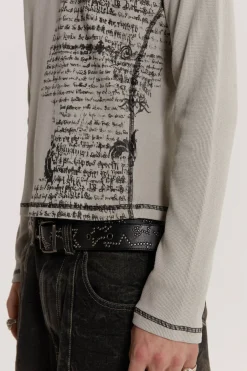 Jaded London T-Shirts*Static Long Sleeve Tee