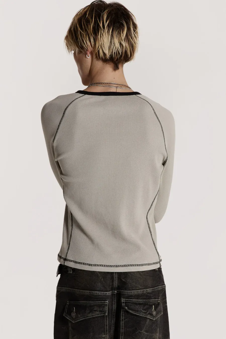 Jaded London T-Shirts*Static Long Sleeve Tee