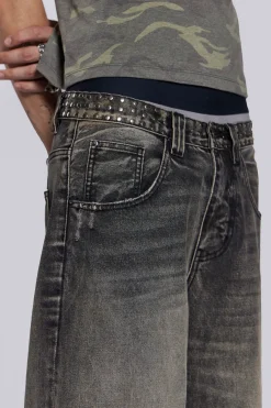 Jaded London Jeans*Stud Colossus Jeans
