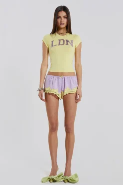 Jaded London Shorts & Jorts*Sugar Lace Satin Shorts