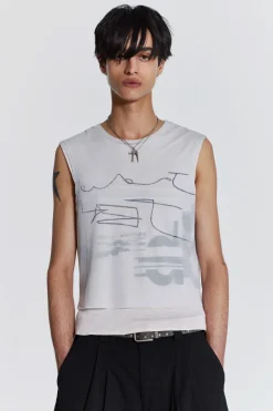 Jaded London Vests*Surge Layered Tank