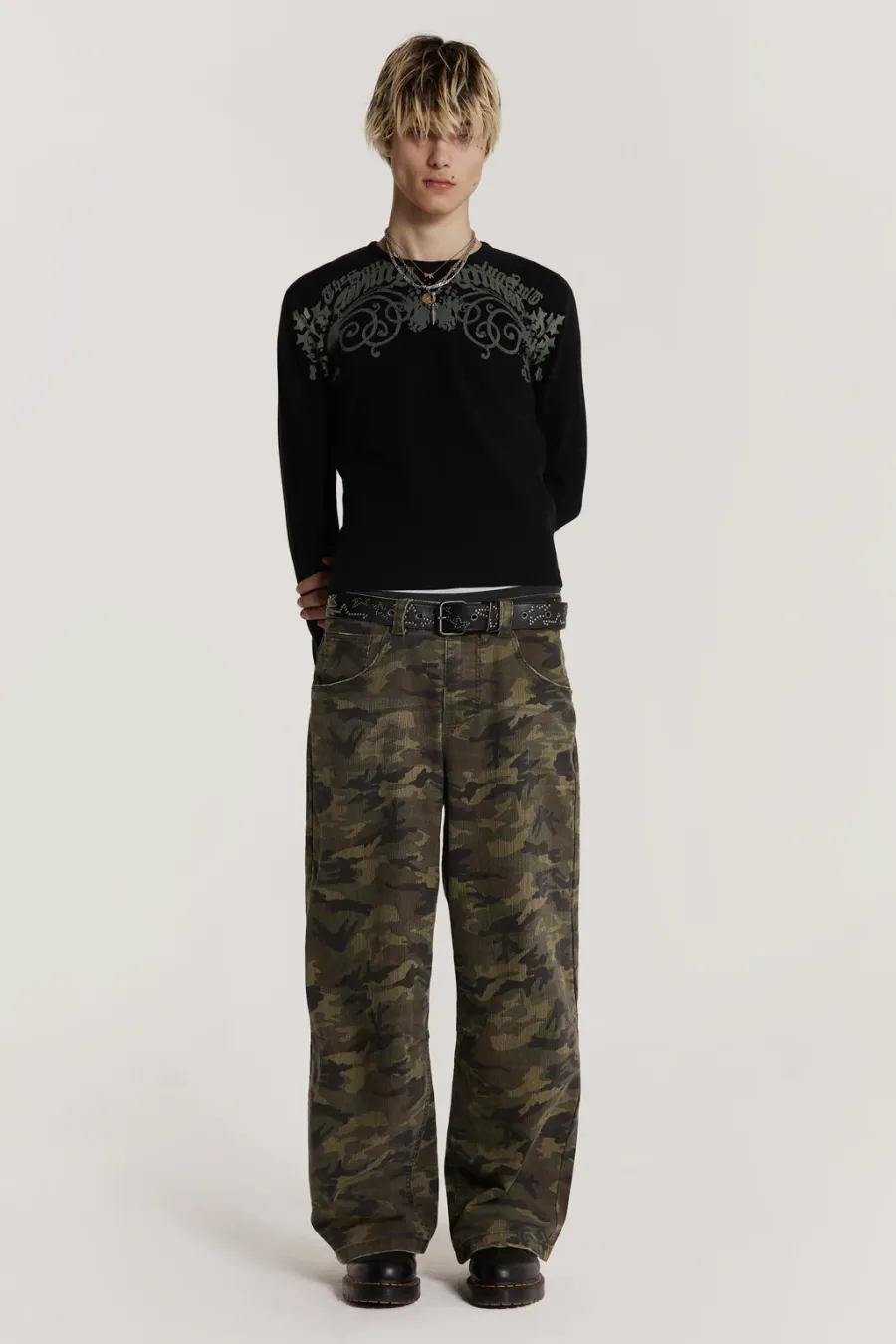 Jaded London T-Shirts*Tainted Long Sleeve Tee
