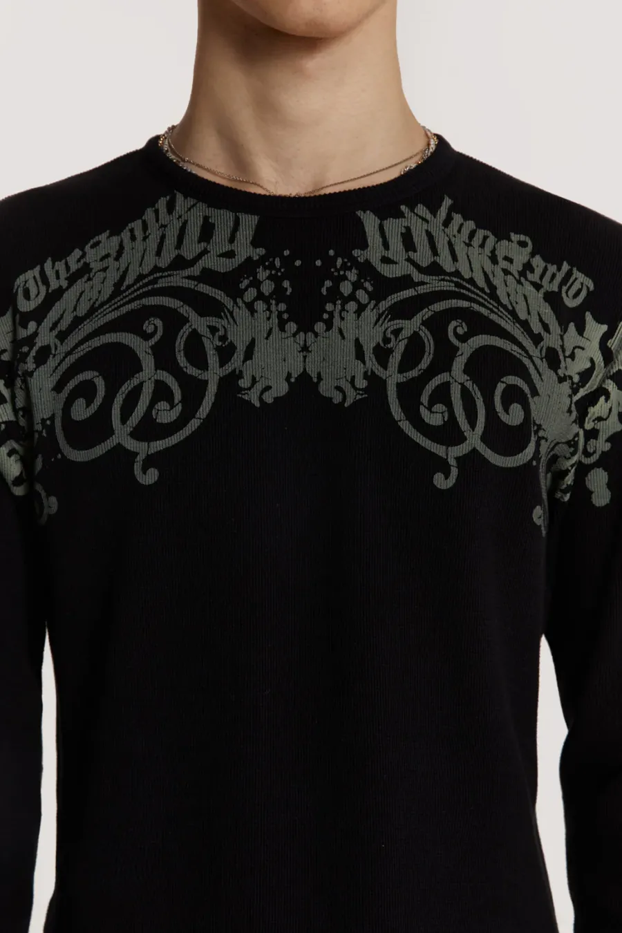 Jaded London T-Shirts*Tainted Long Sleeve Tee