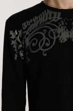 Jaded London T-Shirts*Tainted Long Sleeve Tee