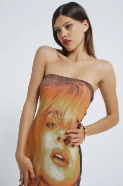 Jaded London Midi Dresses*Teased Multi-Wear Bodycon Slip Midi Dress