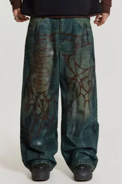 Jaded London Baggy Jeans*Through The Trees Baggy Jeans