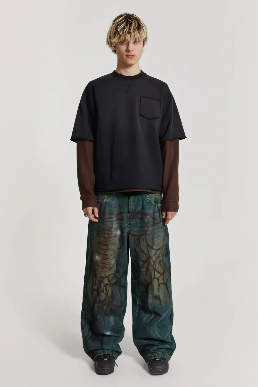 Jaded London Baggy Jeans*Through The Trees Baggy Jeans