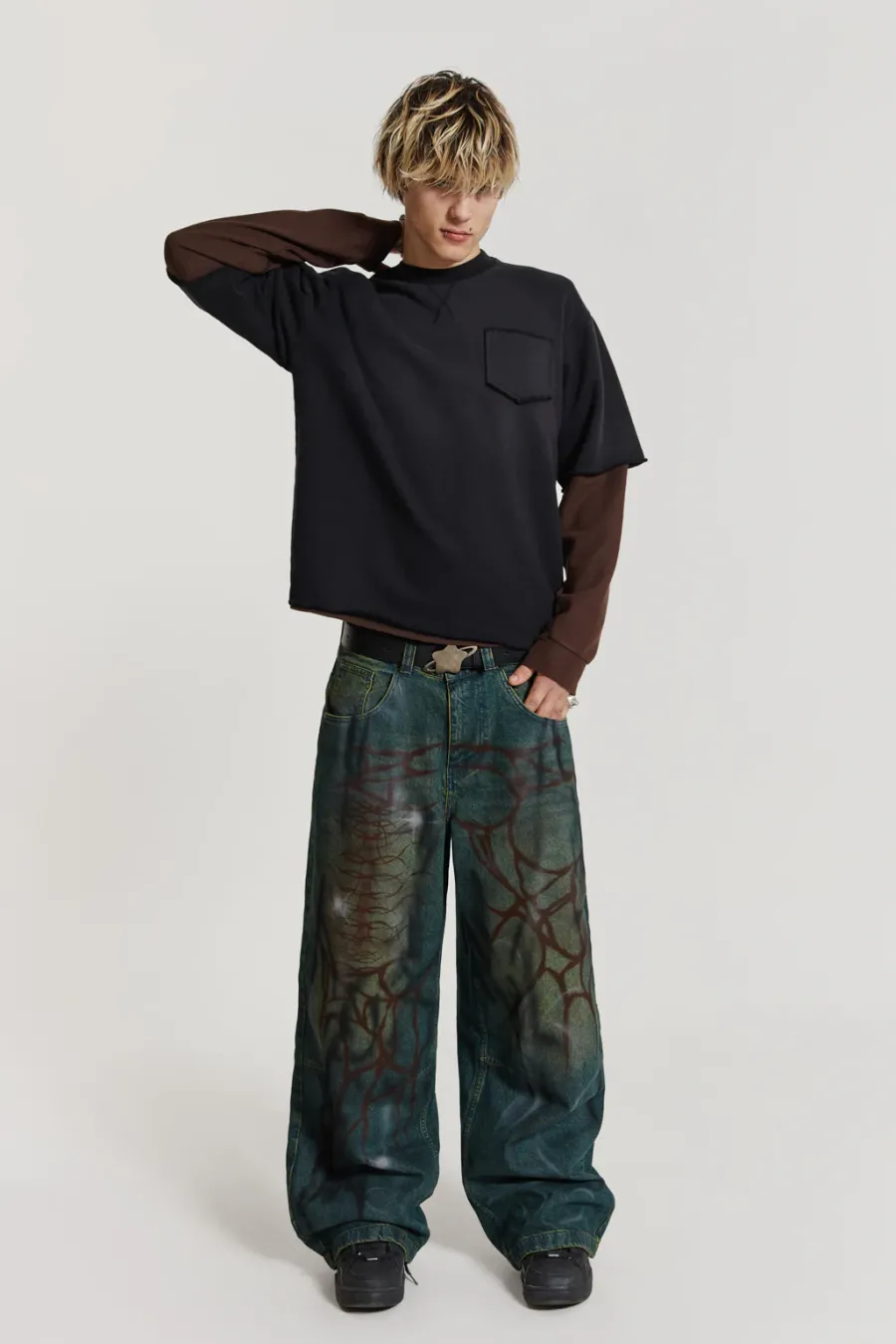Jaded London Baggy Jeans*Through The Trees Baggy Jeans