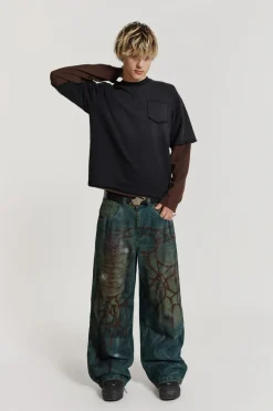 Jaded London Jeans*Through The Trees Baggy Jeans