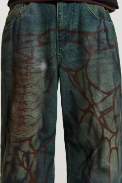 Jaded London Jeans*Through The Trees Baggy Jeans
