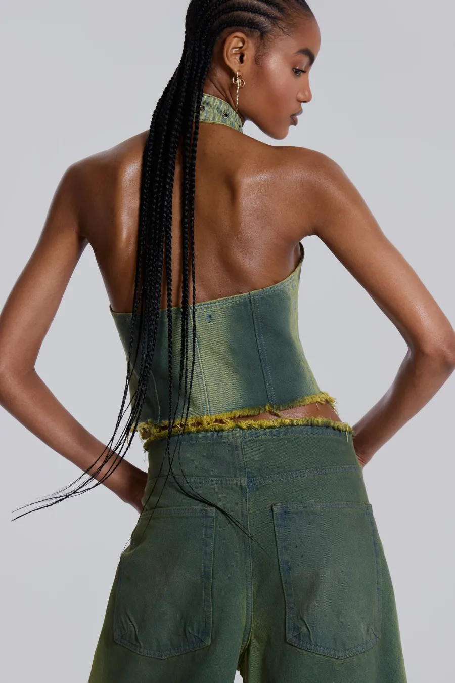 Jaded London *Toxic Denim Top