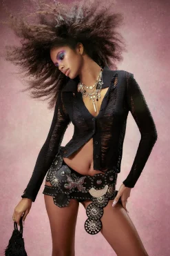 Jaded London Long Sleeve Tops*Umbra Shirt