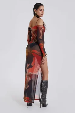 Jaded London Maxi Dresses*Valencia Print Maxi Dress
