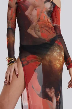 Jaded London Maxi Dresses*Valencia Print Maxi Dress