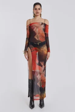 Jaded London Maxi Dresses*Valencia Print Maxi Dress