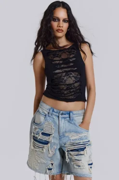 Jaded London Shorts & Jorts*Vault Denim Shorts