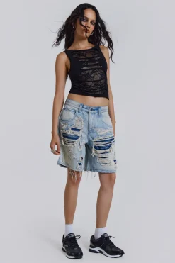 Jaded London Shorts & Jorts*Vault Denim Shorts