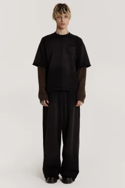 Jaded London T-Shirts*Villain Layered Sweat