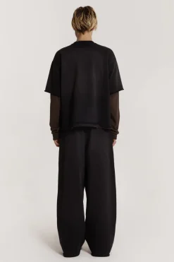 Jaded London T-Shirts*Villain Layered Sweat
