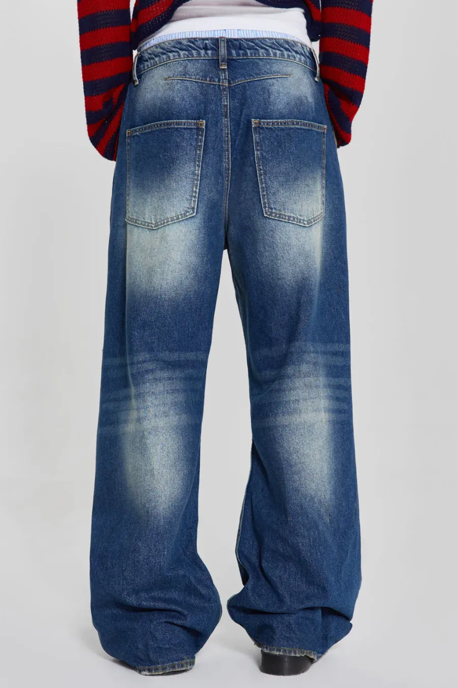 Jaded London Bootcut Jeans*Vintage Blue Colossus Flare Jeans