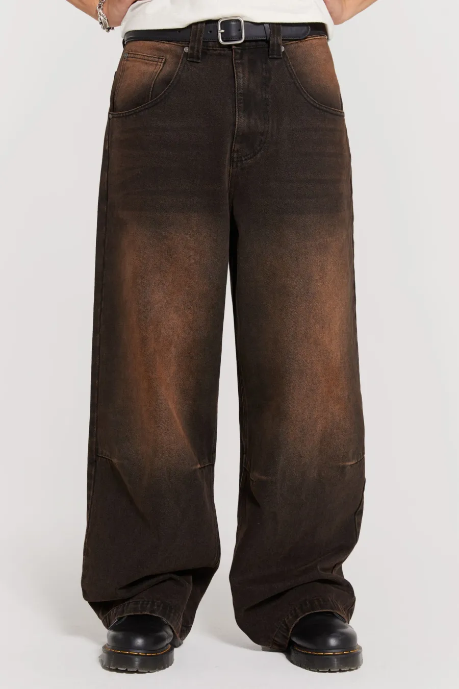 Jaded London Jeans*Vintage Brown Colossus Fit Jeans