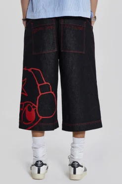 Jaded London Jorts & Shorts*Volume Up Oversized Jorts