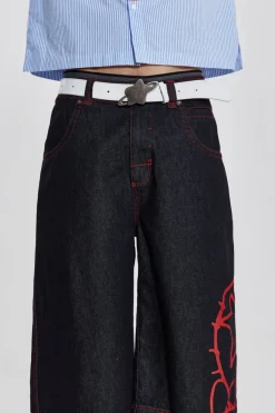 Jaded London Jorts & Shorts*Volume Up Oversized Jorts