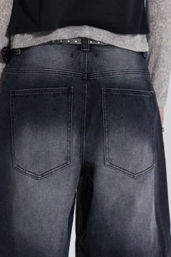 Jaded London Jeans*Washed Black Colossus Jeans
