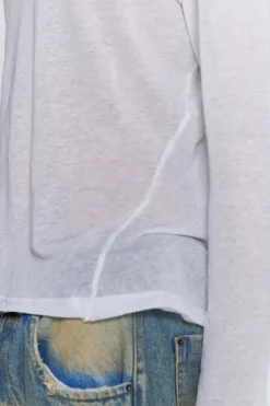 Jaded London T-Shirts*White Mist Long Sleeve