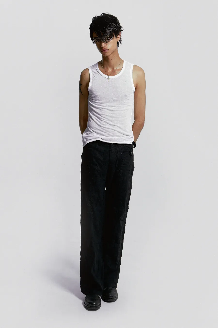 Jaded London Vests*White Mist Vest