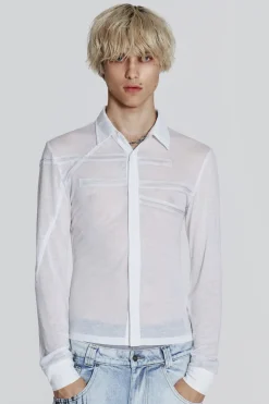 Jaded London Shirts*White Rift Shirt