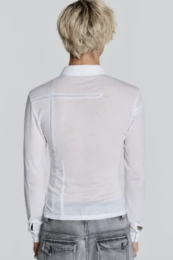 Jaded London Shirts*White Rift Shirt