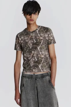 Jaded London T-Shirts*Woodland Shrunken Tee