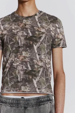 Jaded London T-Shirts*Woodland Shrunken Tee