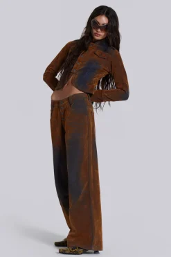 Jaded London *Zebe Velvet Touch Jacket