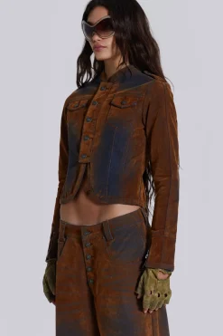 Jaded London *Zebe Velvet Touch Jeans