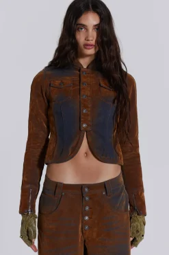 Jaded London *Zebe Velvet Touch Jeans