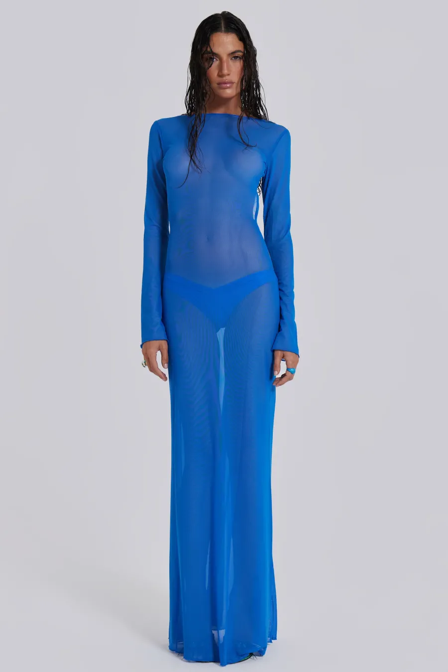 Jaded London New In Beach & Swimwear*Ziva Sheer Maxi Beach Dress